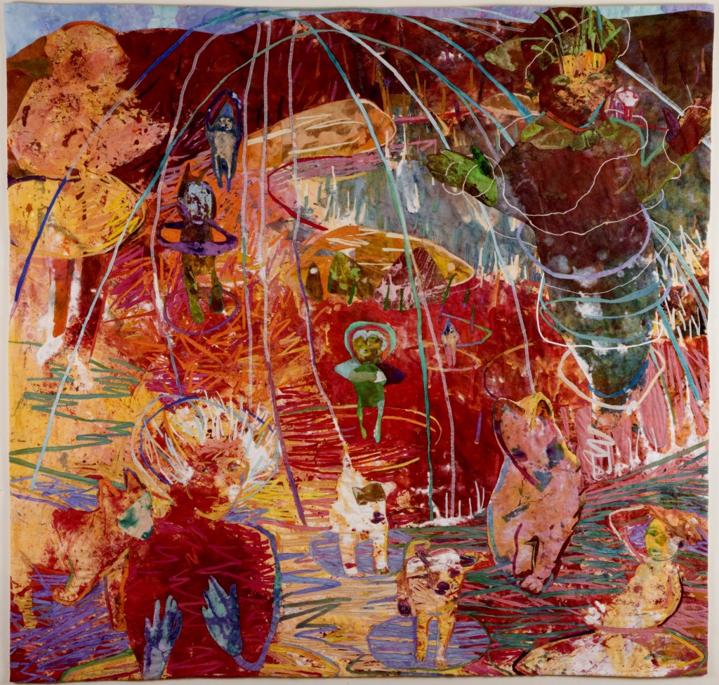 Dinah Sargeant_Pink Dog Blue Rain